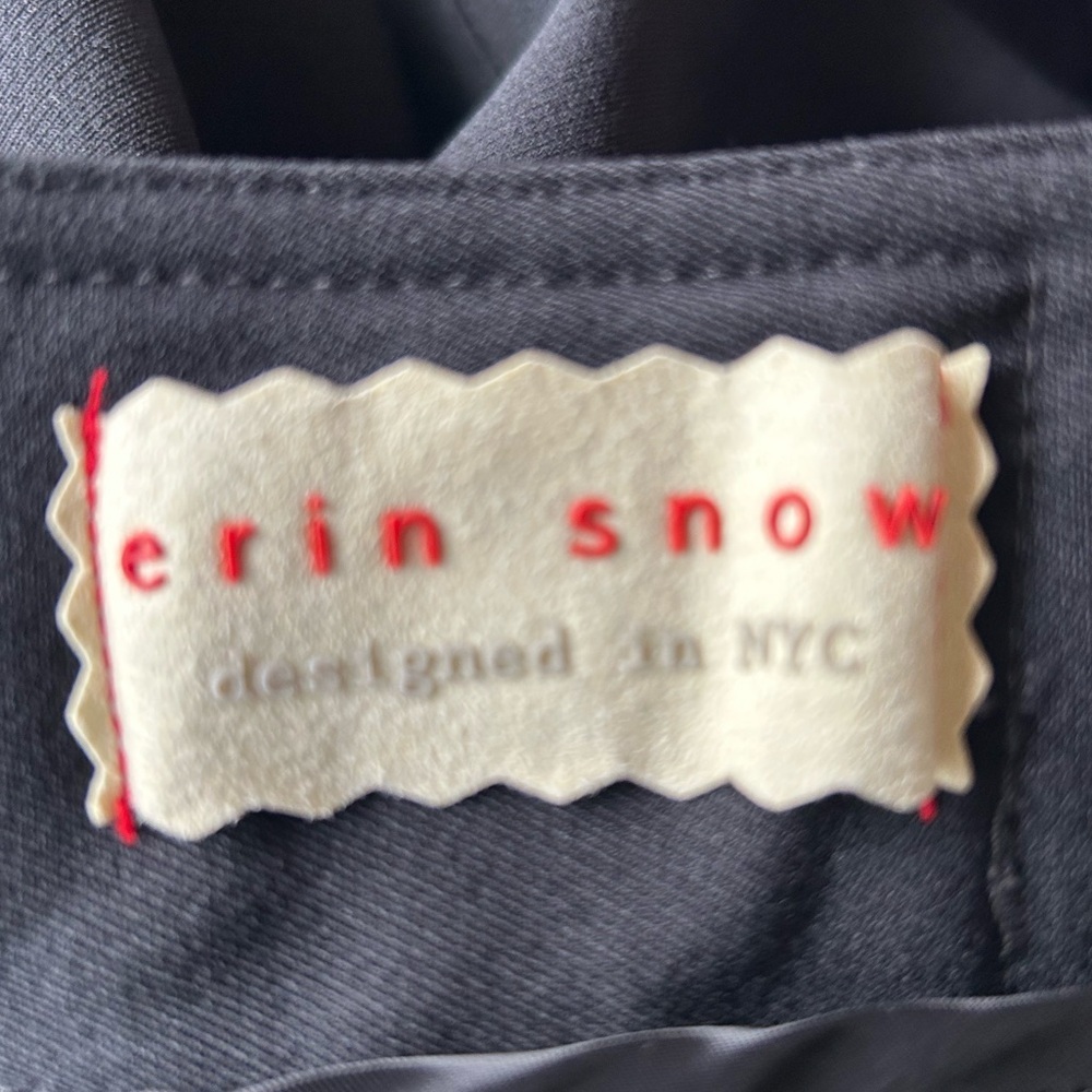 Erin Snow Jes Pant Racer Black $478. Excellent Size 4 — image 7 of 8